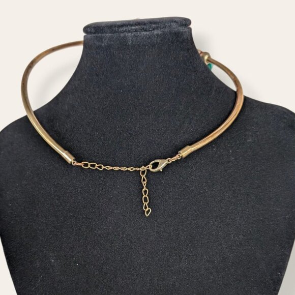 (2/$20) Colourful Abstract Torque Necklace - Picture 5 of 6